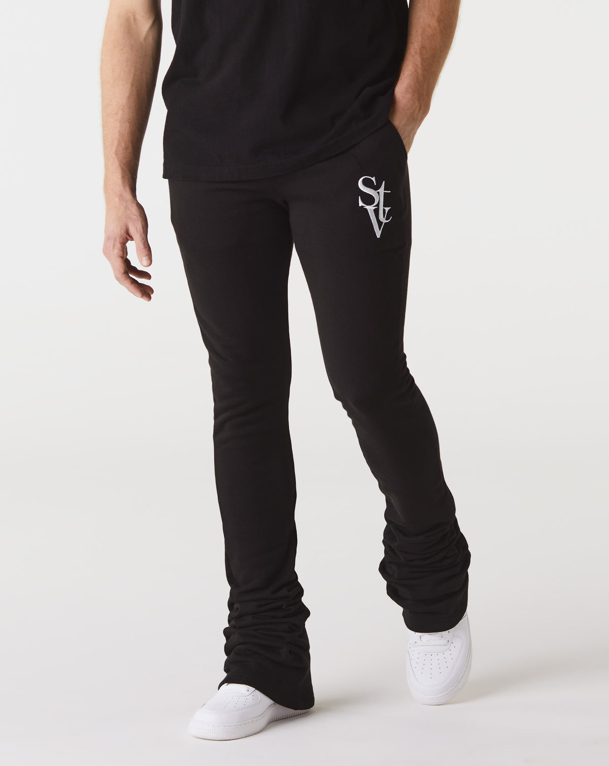 Si Tu Veux Denim VEUX STACKED JOGGER - Rule of Next Apparel