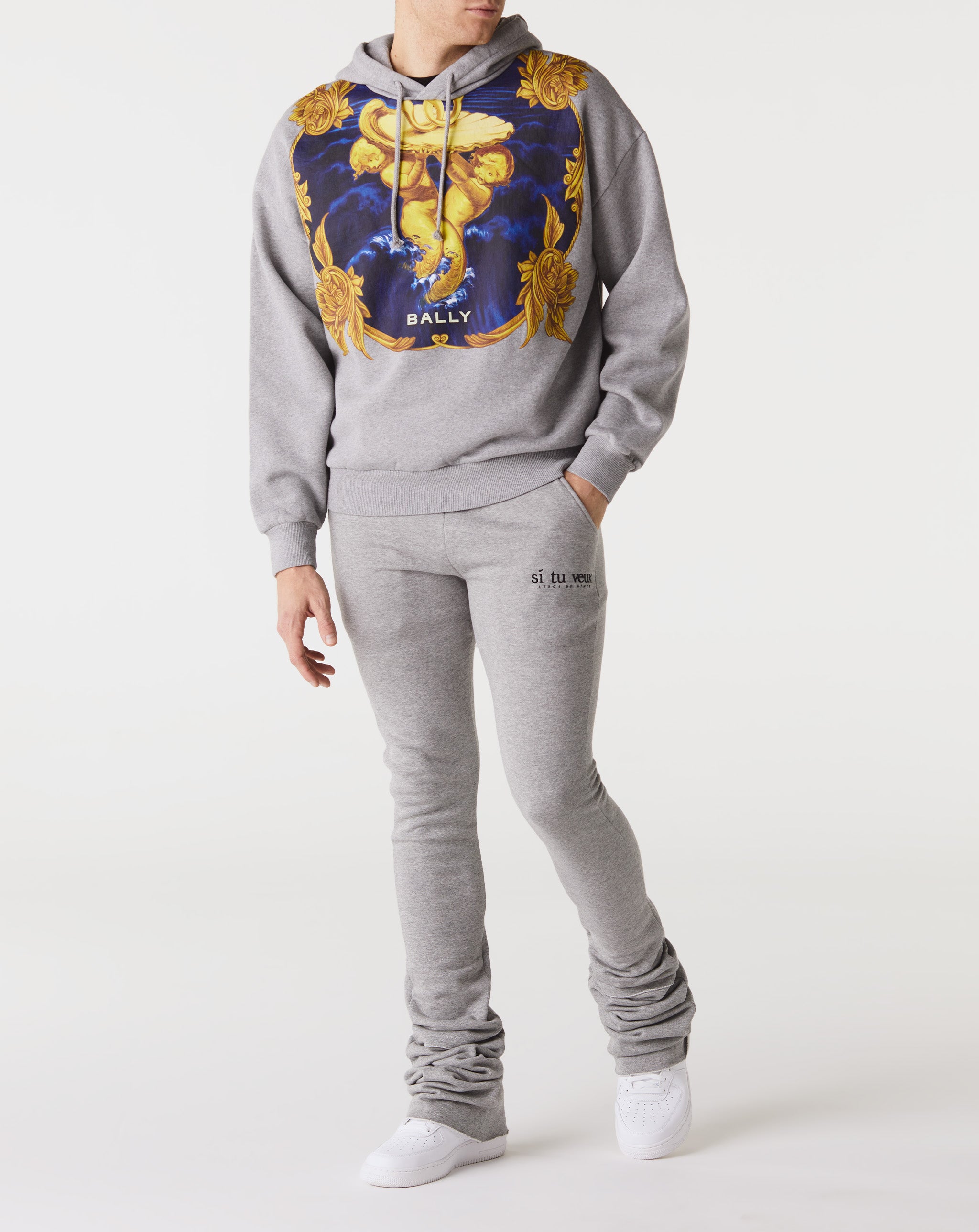 Si Tu Veux Denim Veux Stacked Jogger - Rule of Next Apparel
