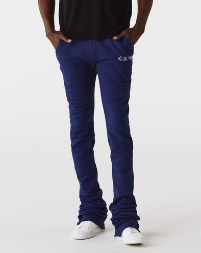Si Tu Veux Denim Veux Stacked Jogger - Rule of Next Apparel