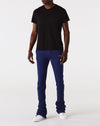 Si Tu Veux Denim Veux Stacked Jogger - Rule of Next Apparel