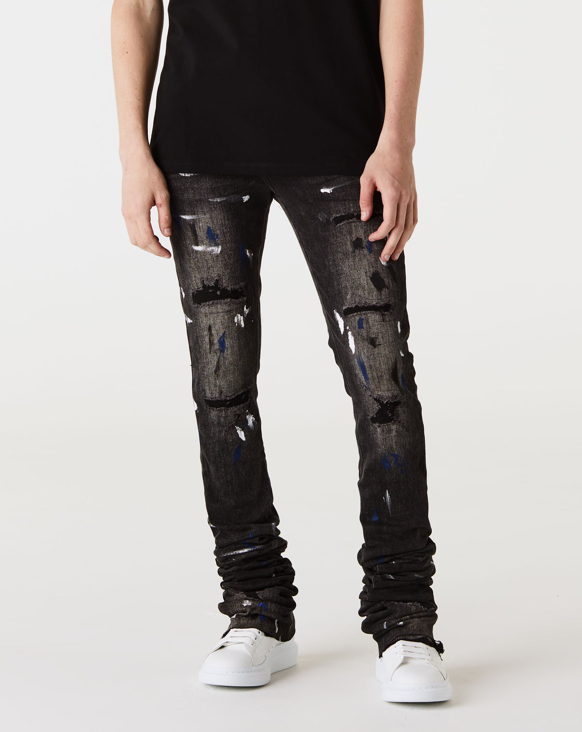 Si Tu Veux Denim Marc Stacked Jean - Rule of Next Apparel