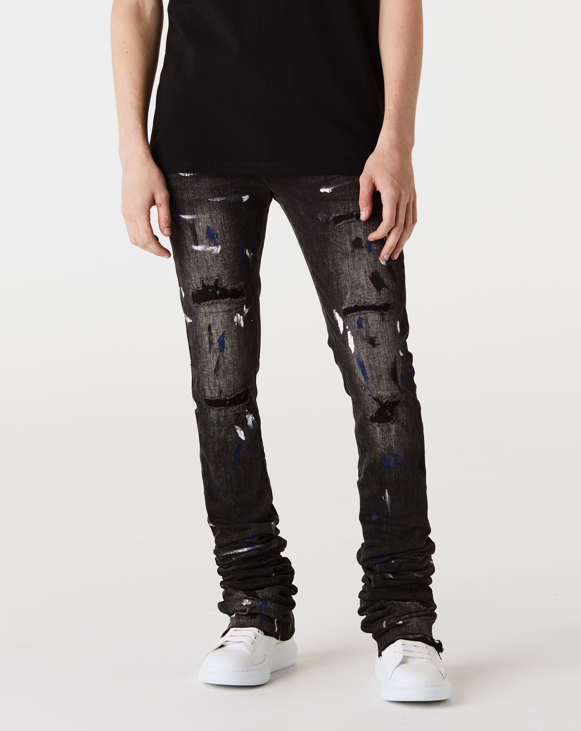 Si Tu Veux Denim Marc Stacked Jean - Rule of Next Apparel