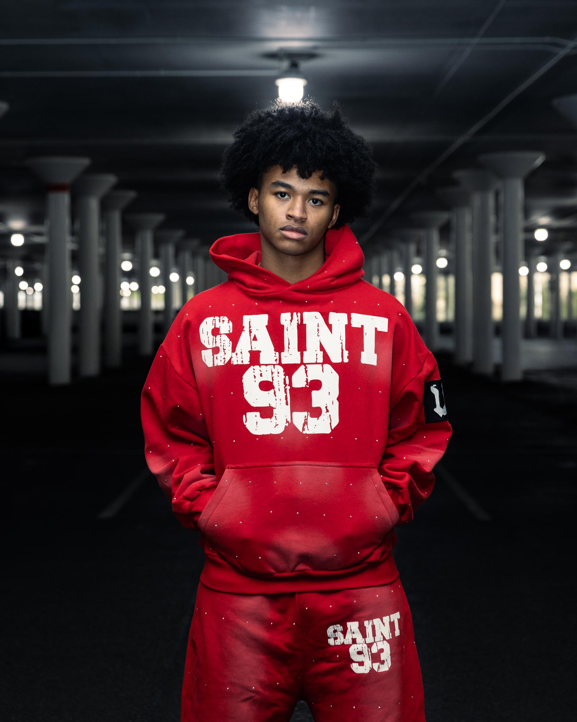 VAMPSTR Rhinestone Hoodie - Rule of Next Apparel