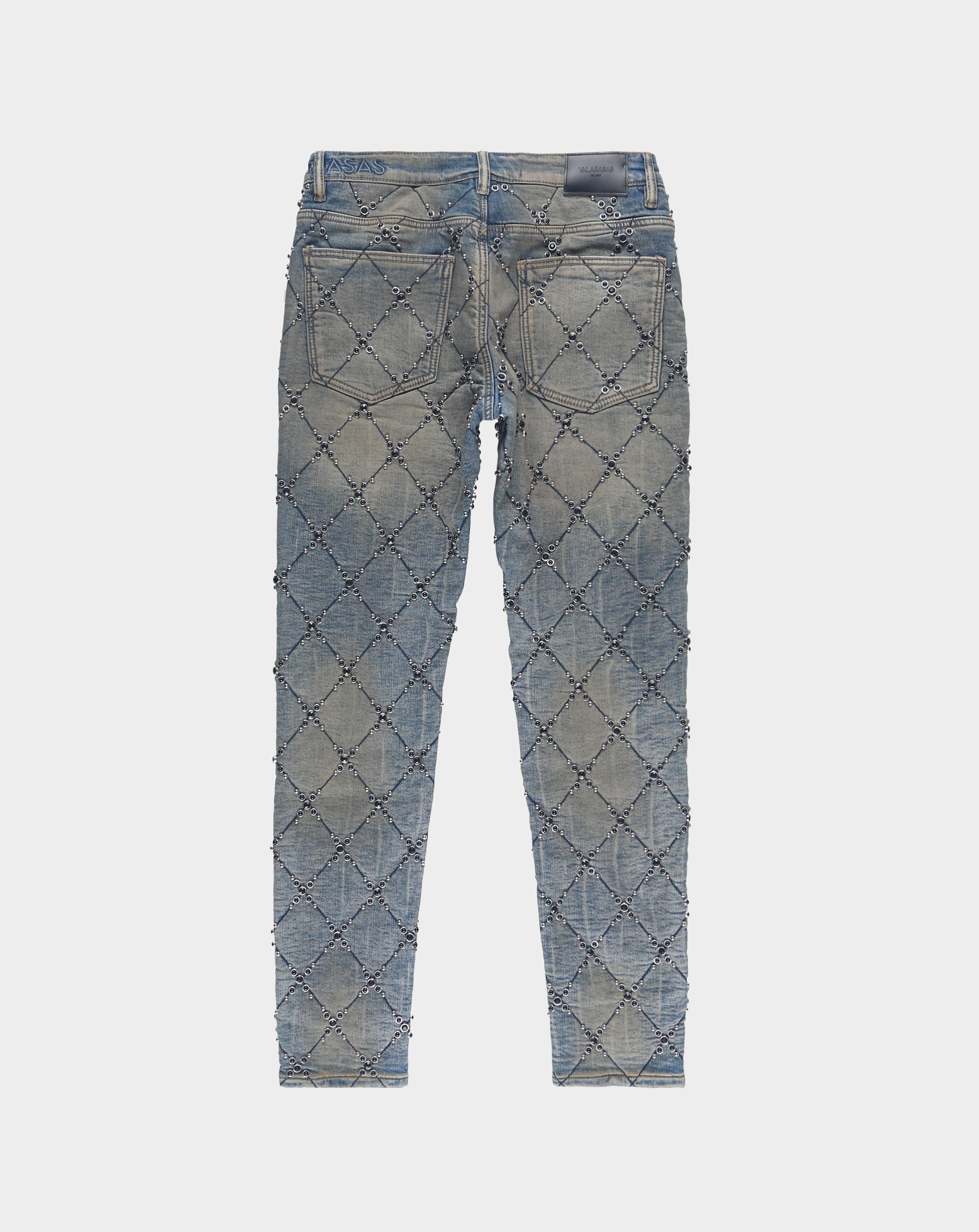 VALABASAS Valabasas - Blur Skinny - Dark Vintage Blue
