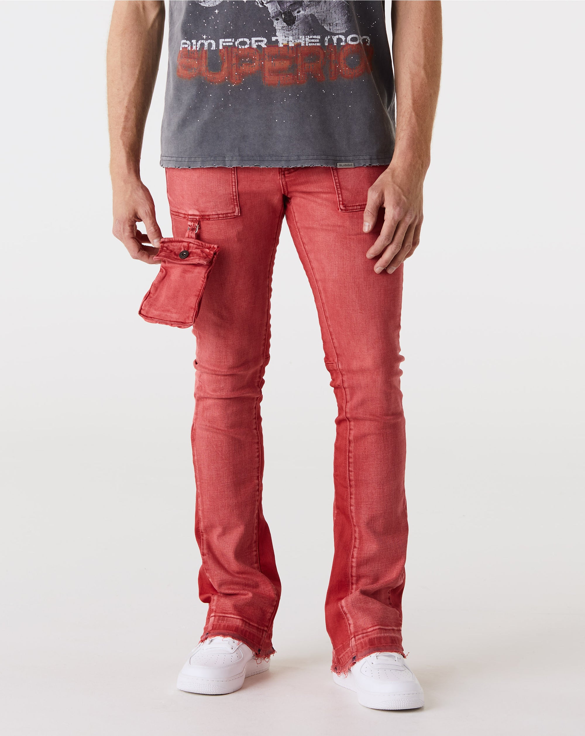 VALABASAS Smooth Denim Stacked - Rule of Next Apparel