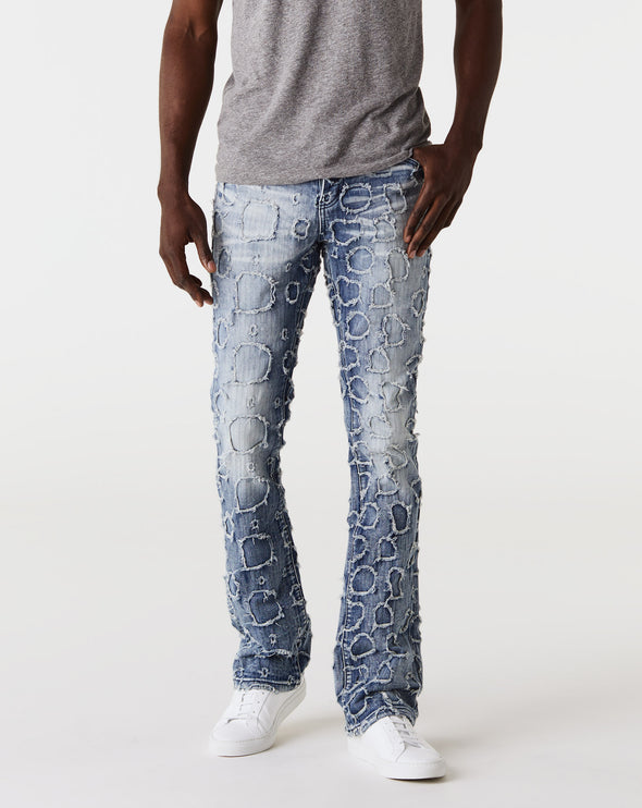 VALABASAS Classified Stacked Denim - Rule of Next Apparel