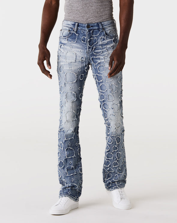 VALABASAS Classified Stacked Denim - Rule of Next Apparel