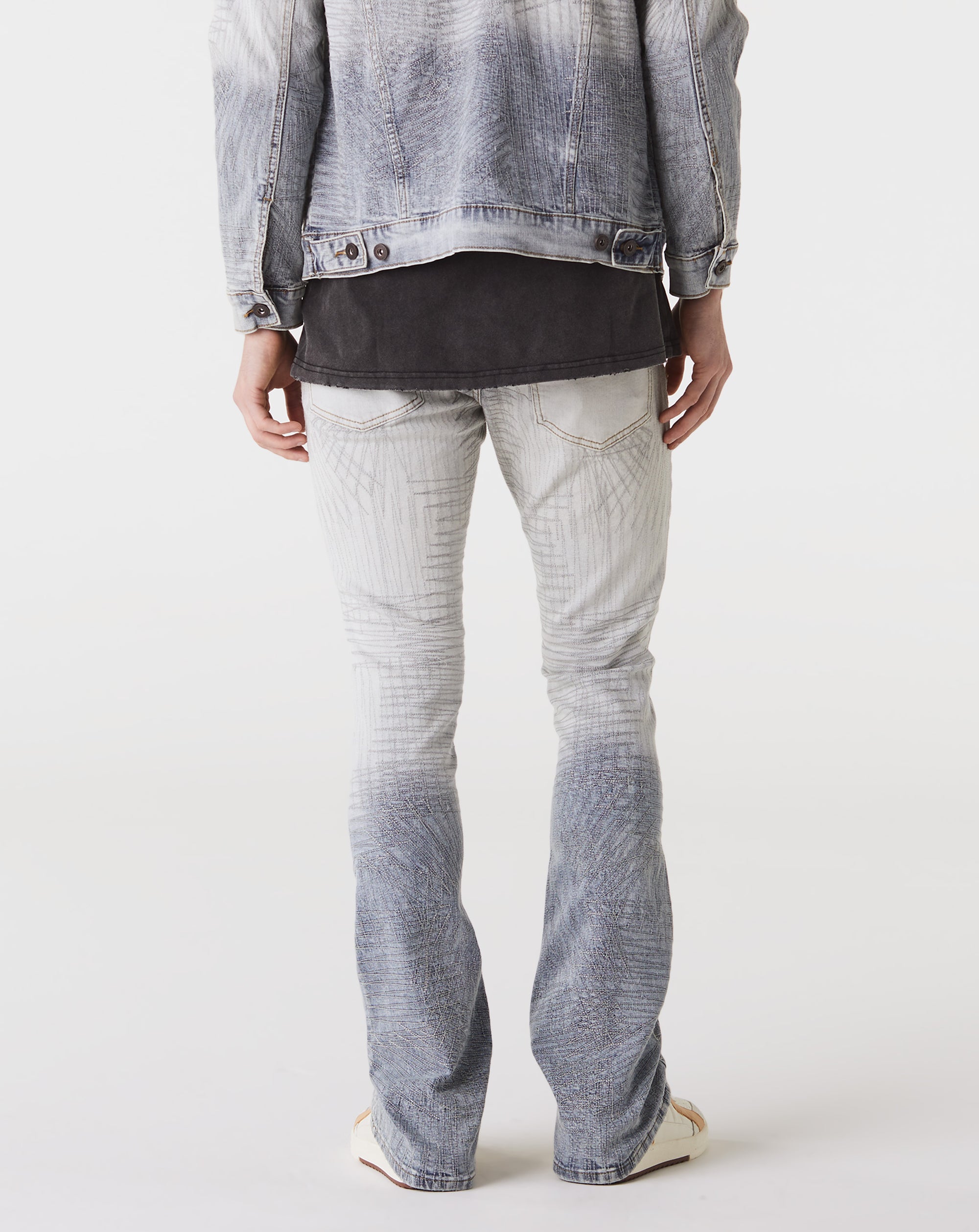 VALABASAS Mr. Emboridery Stacked Denim - Rule of Next Apparel
