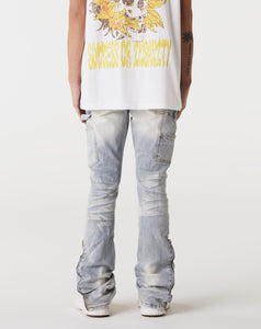 VALABASAS "Streamline" Stacked Flare Jean - Rule of Next Apparel