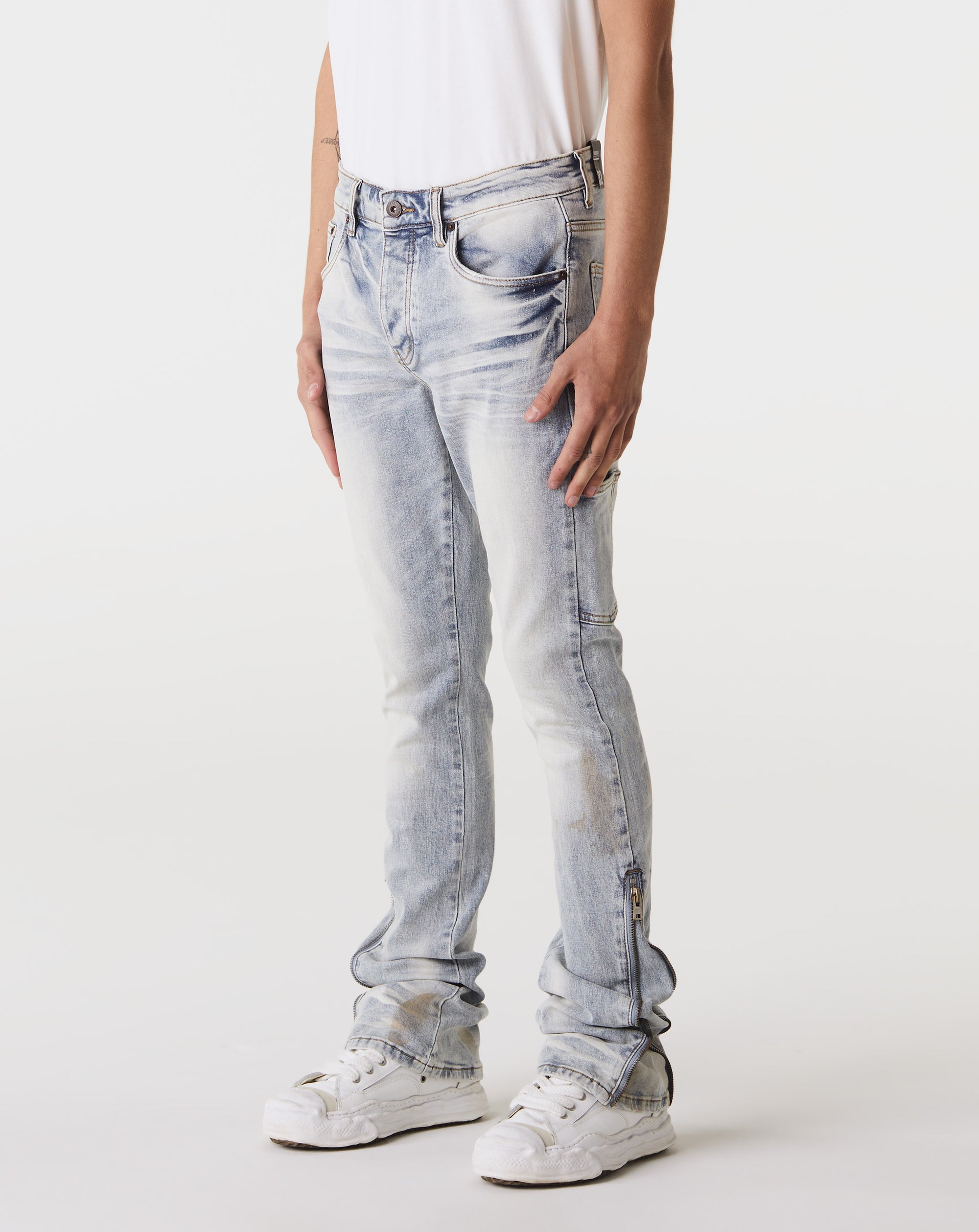 VALABASAS "Streamline" Stacked Flare Jean - Rule of Next Apparel