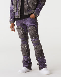 VALABASAS Dual Soldier Stacked Denim - Rule of Next Apparel