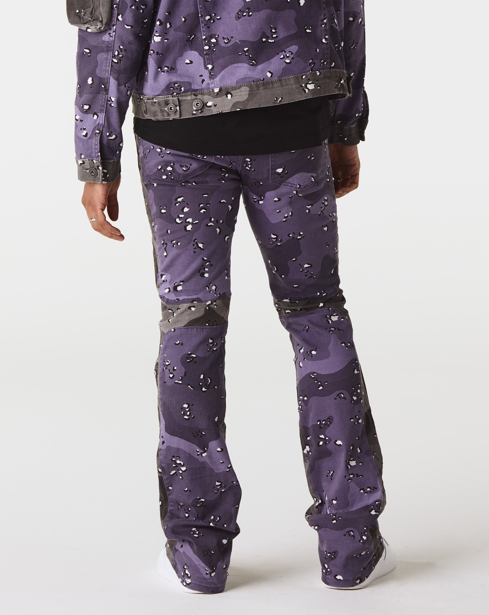 VALABASAS Dual Soldier Stacked Denim - Rule of Next Apparel