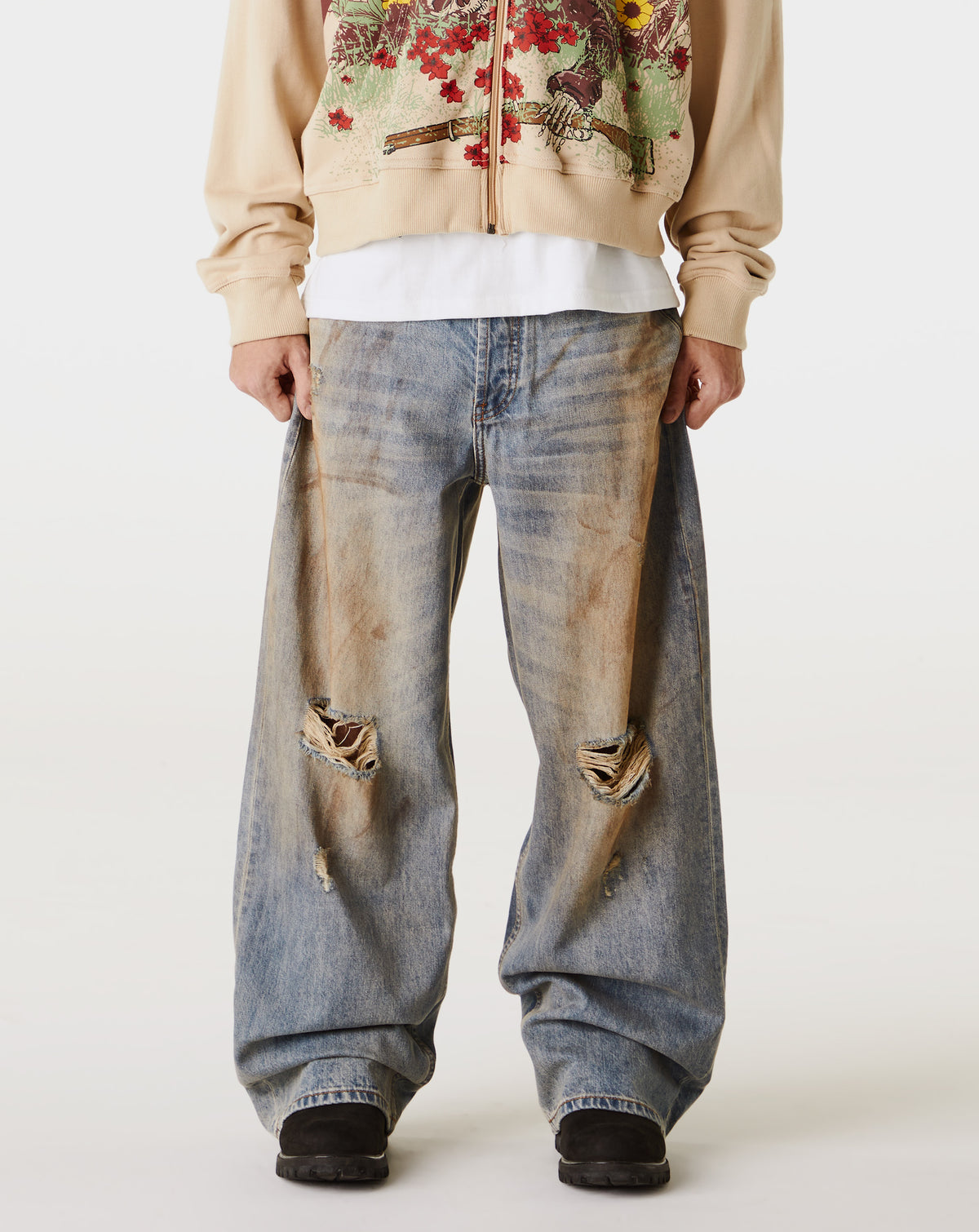 PRVT LBL Wide Leg Jean - Rule of Next Apparel