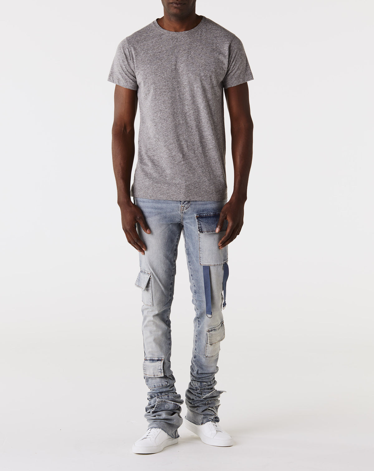 Si Tu Veux Denim Gunna Super-Stacked Jeans - Rule of Next Apparel