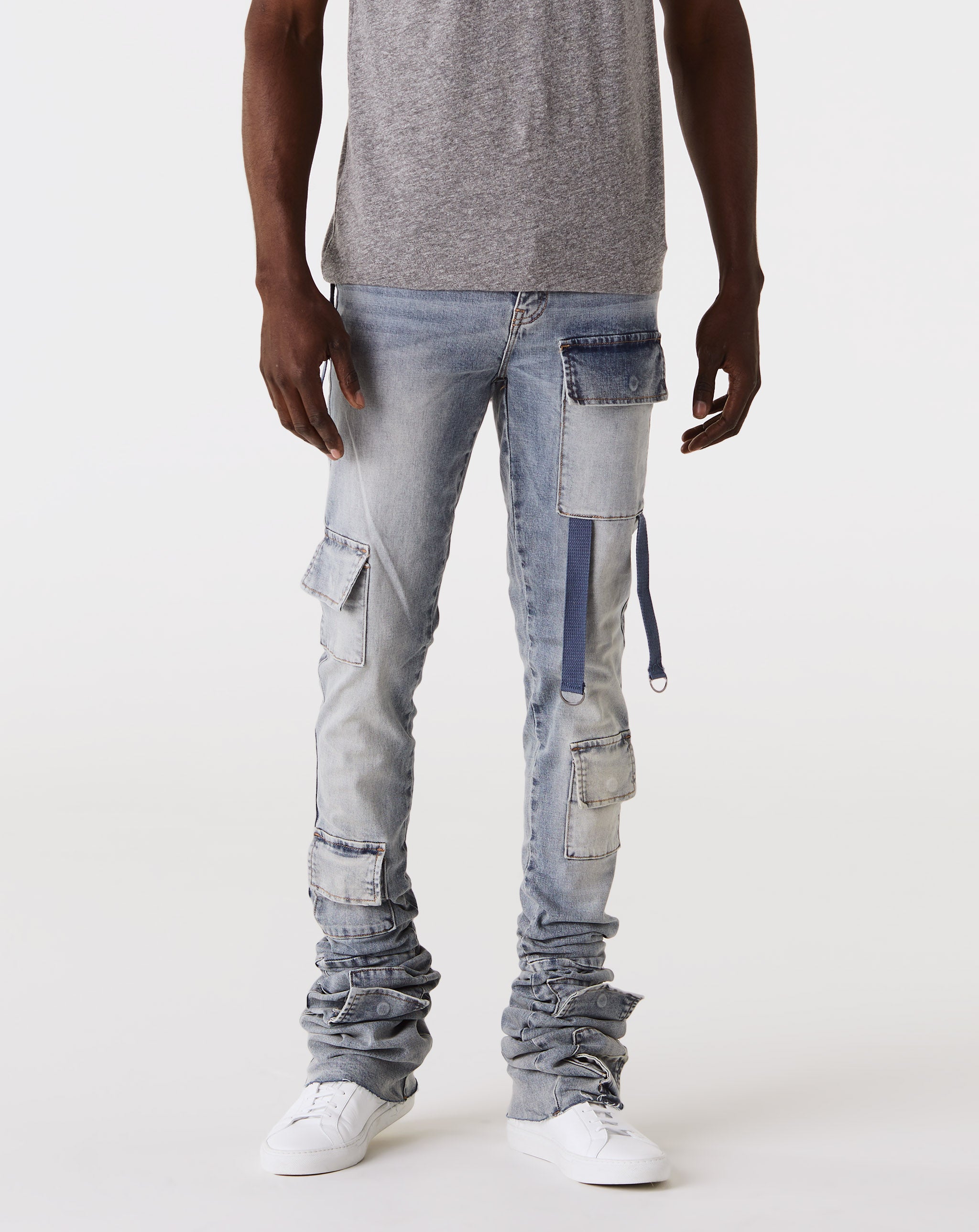 Si Tu Veux Denim Gunna Super-Stacked Jeans - Rule of Next Apparel