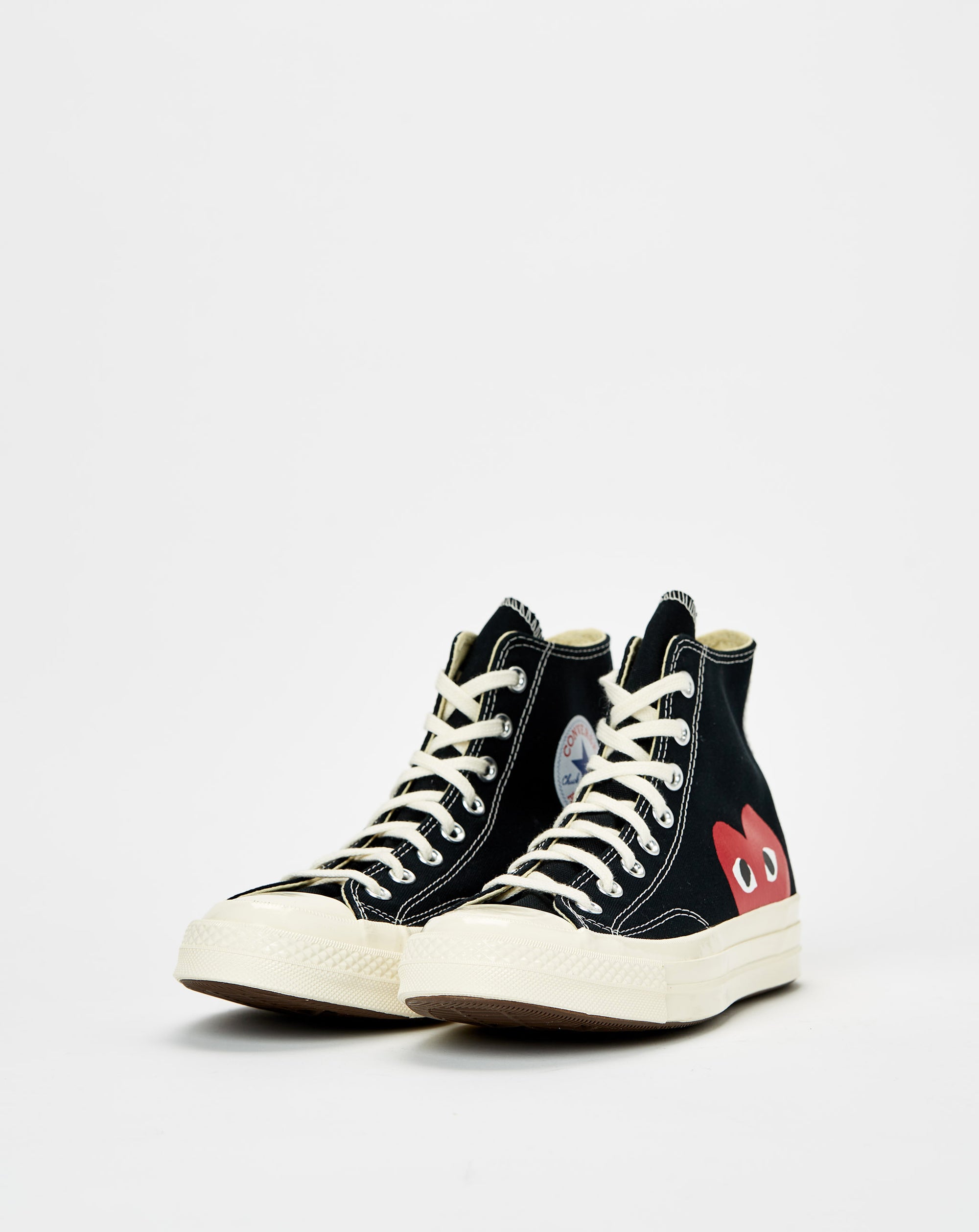 Comme des Garcons Play x Converse Chuck 70 High-Top Sneakers