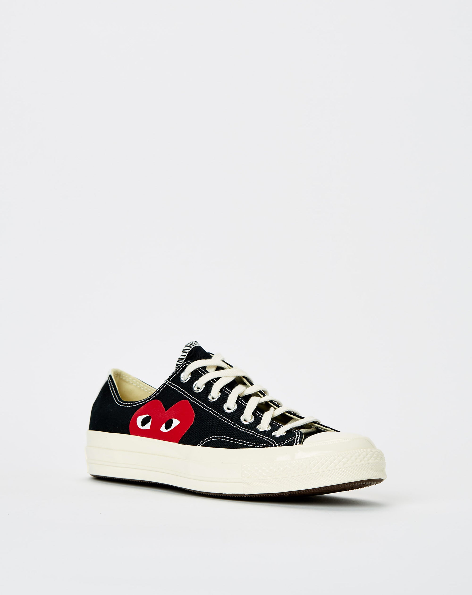 mager Porto lastbil Converse - Comme Des Garcons Play x Converse Chuck Taylor 1970 OX - BLACK:  150206C - Rule of Next