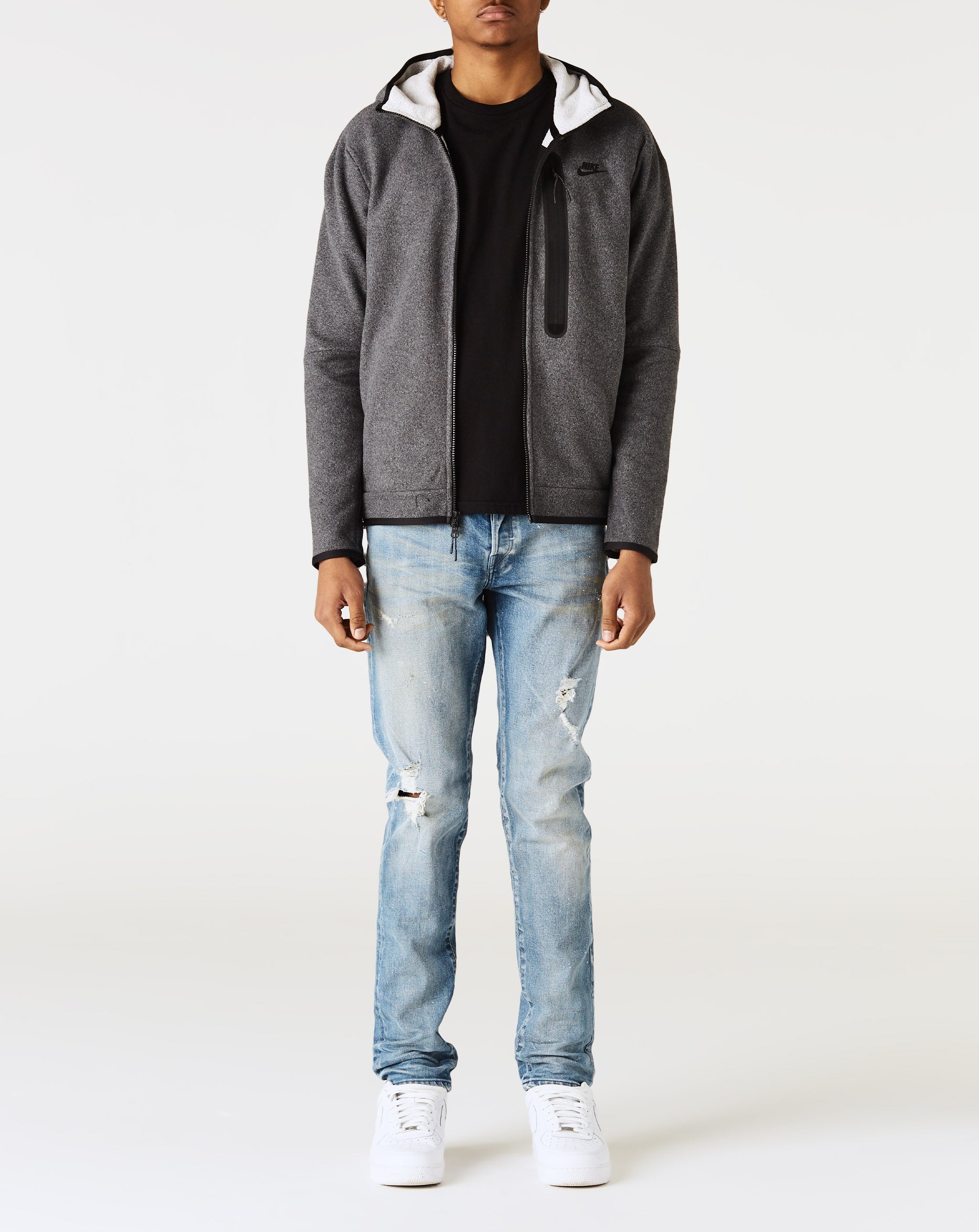 Nike Tech Fleece Full-Zip Winterized Hoodie - Rule of Next Apparel