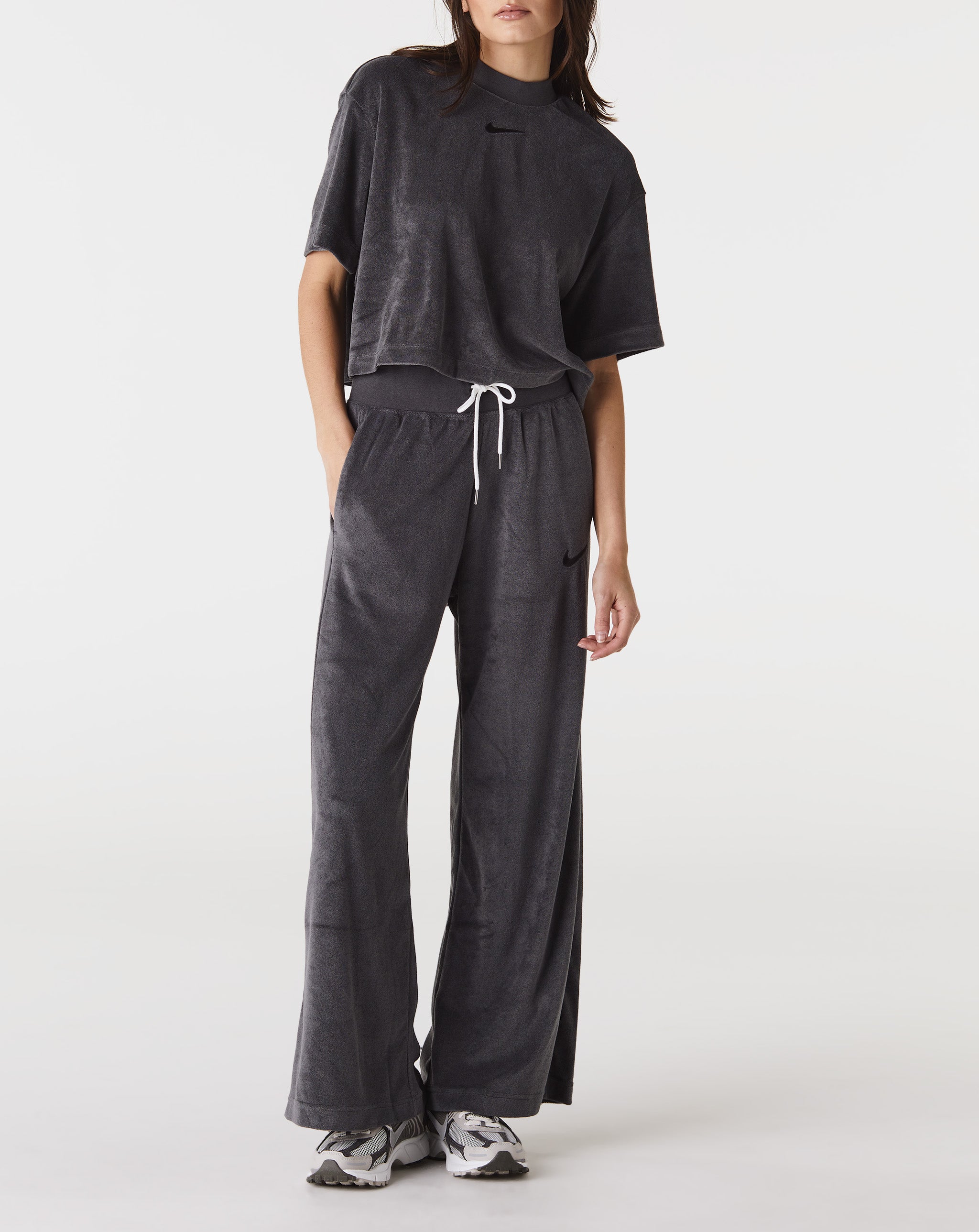 Nike Women's Terry Boat Neck Top - Rule of Next Apparel