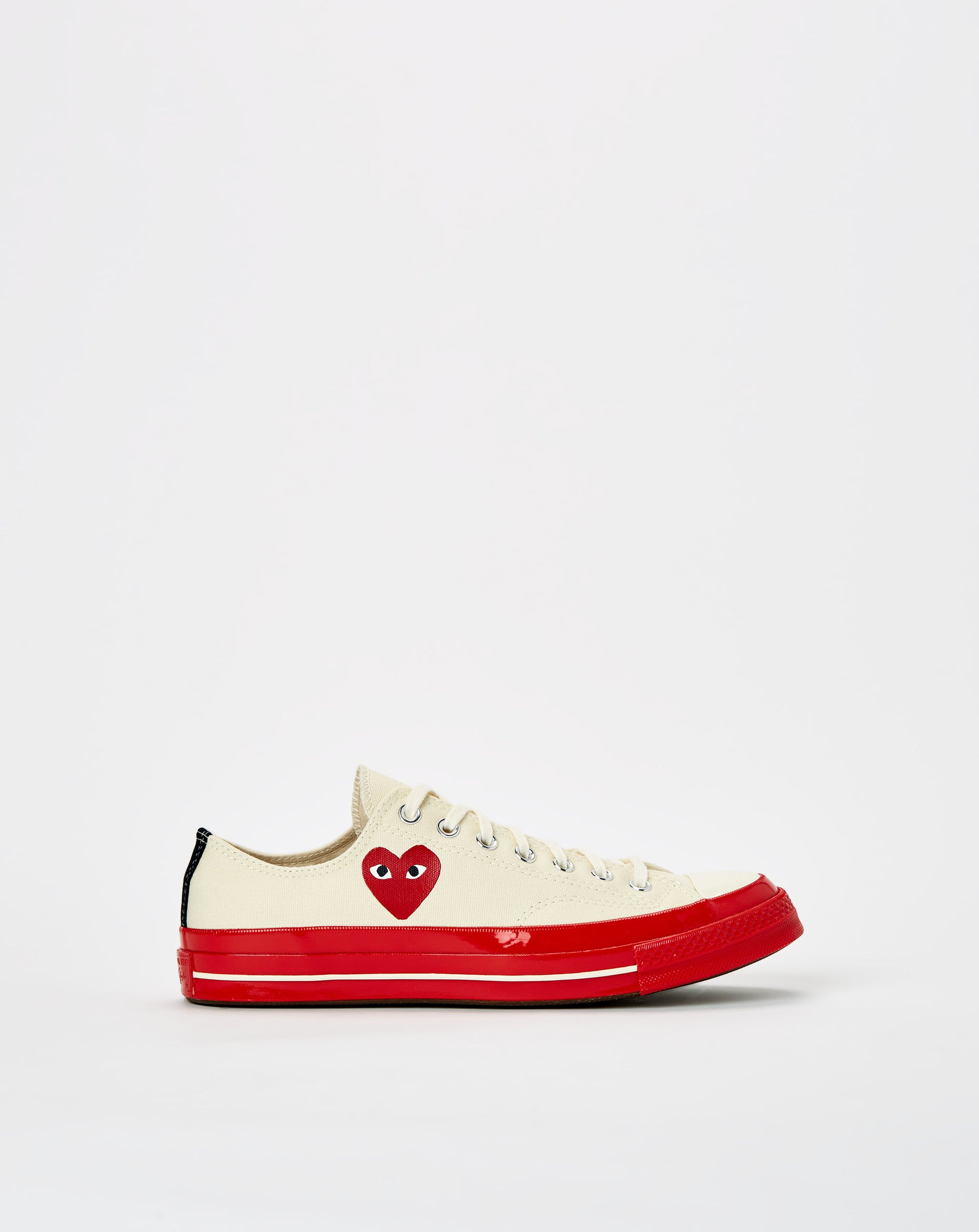 Converse - Comme des Garcons Play x Red Sole Low Top - Off White | Red: P1K123-2 Rule of Next