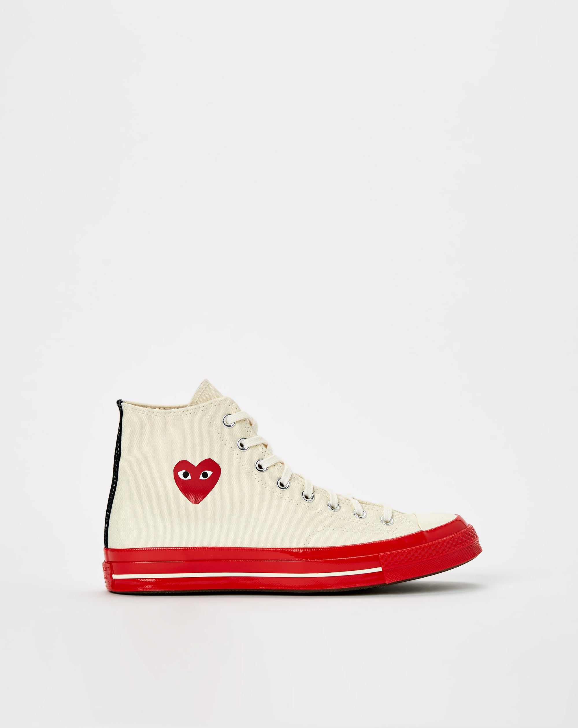 Converse - Comme des Garcons Play x Red Sole High Top - Off White Red: P1K124-2 - Rule of