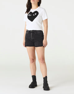 Comme des Garcons PLAY Women's Black Heart T-Shirt - Rule of Next Apparel