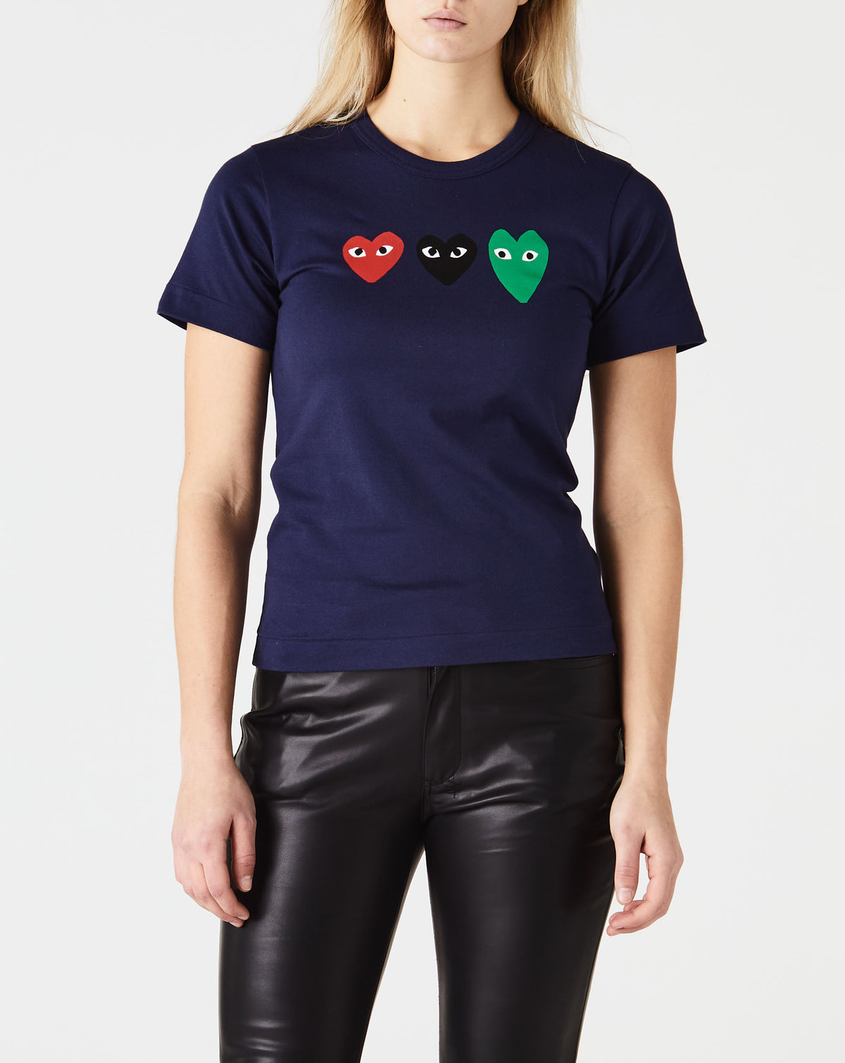 Comme des Garcons PLAY Women's Play Logo T-Shirt - Rule of Next Apparel