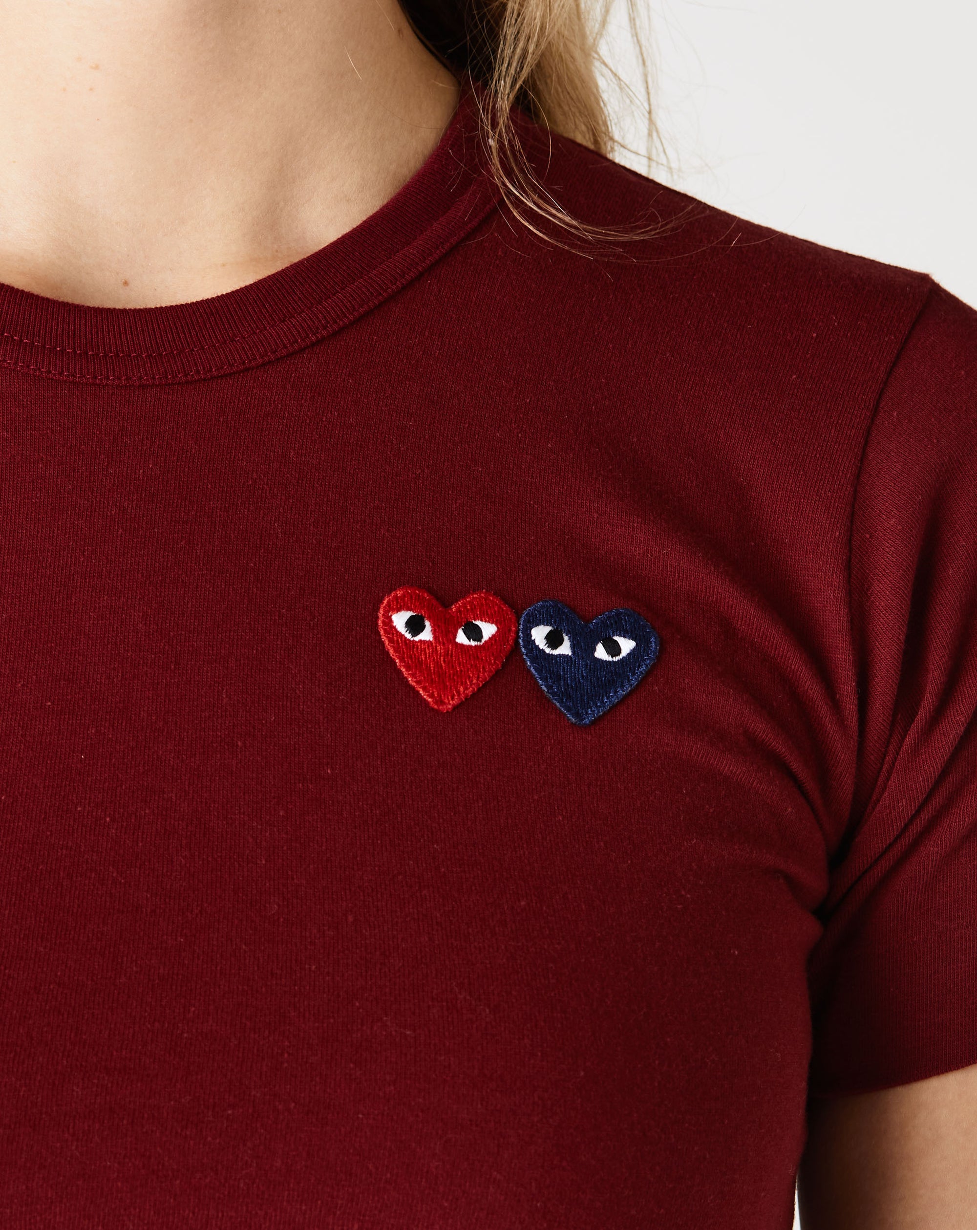 Comme des Garcons PLAY Women's Mini Heart T-Shirt - Rule of Next Apparel