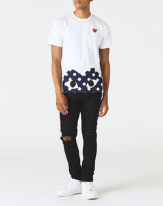 Comme des Garcons PLAY Half Polka Dot Heart T-Shirt - Rule of Next Apparel