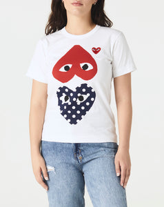 Comme des Garcons PLAY Women's Polka Dot Heart T-Shirt - Rule of Next Apparel