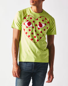 Comme des Garcons PLAY Big Polka Dot Heart T-Shirt - Rule of Next Apparel