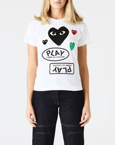 Comme des Garcons PLAY Women's T-Shirt - Rule of Next Apparel