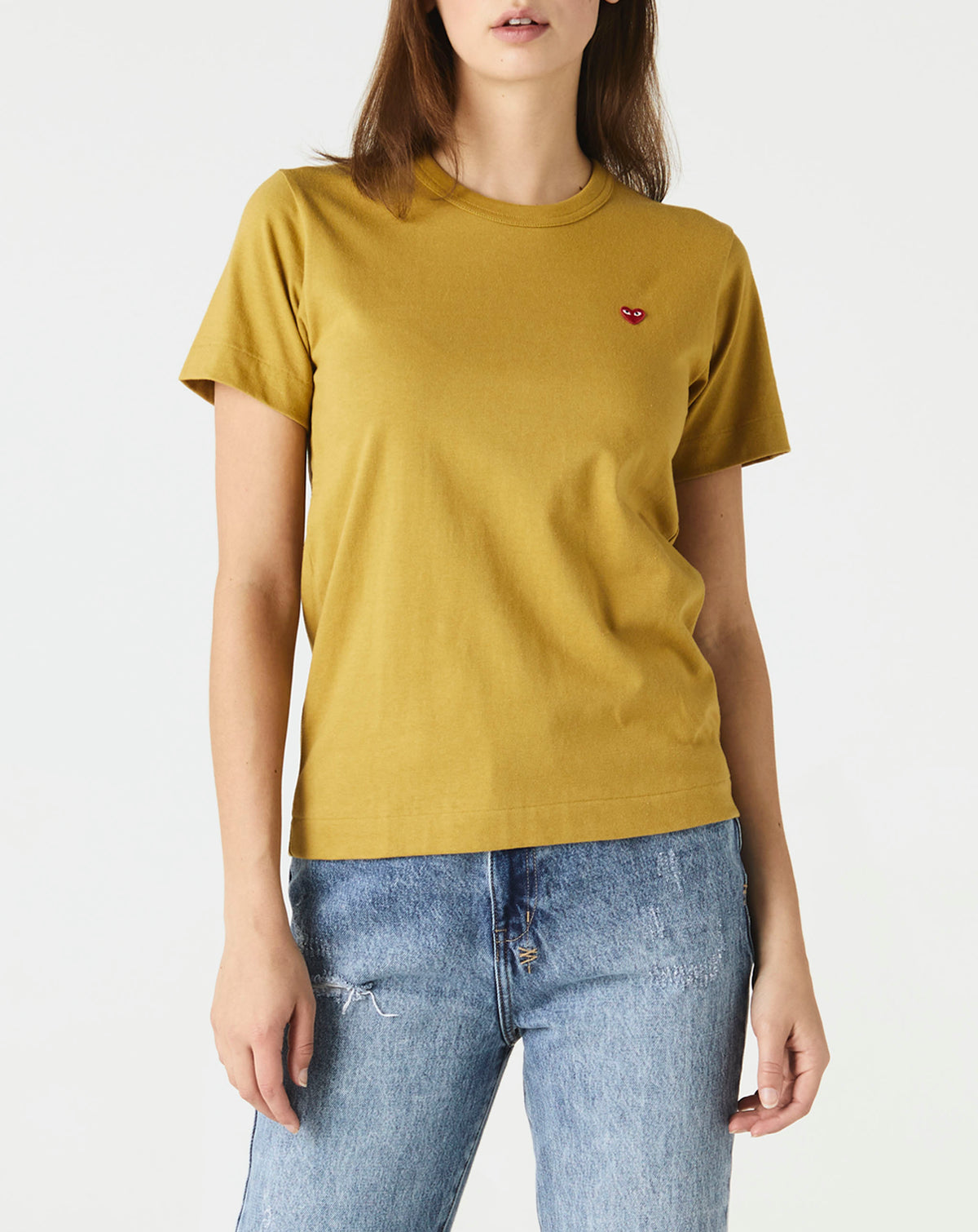 Comme des Garcons PLAY Women's Small Red Heart T-Shirt - Rule of Next Apparel