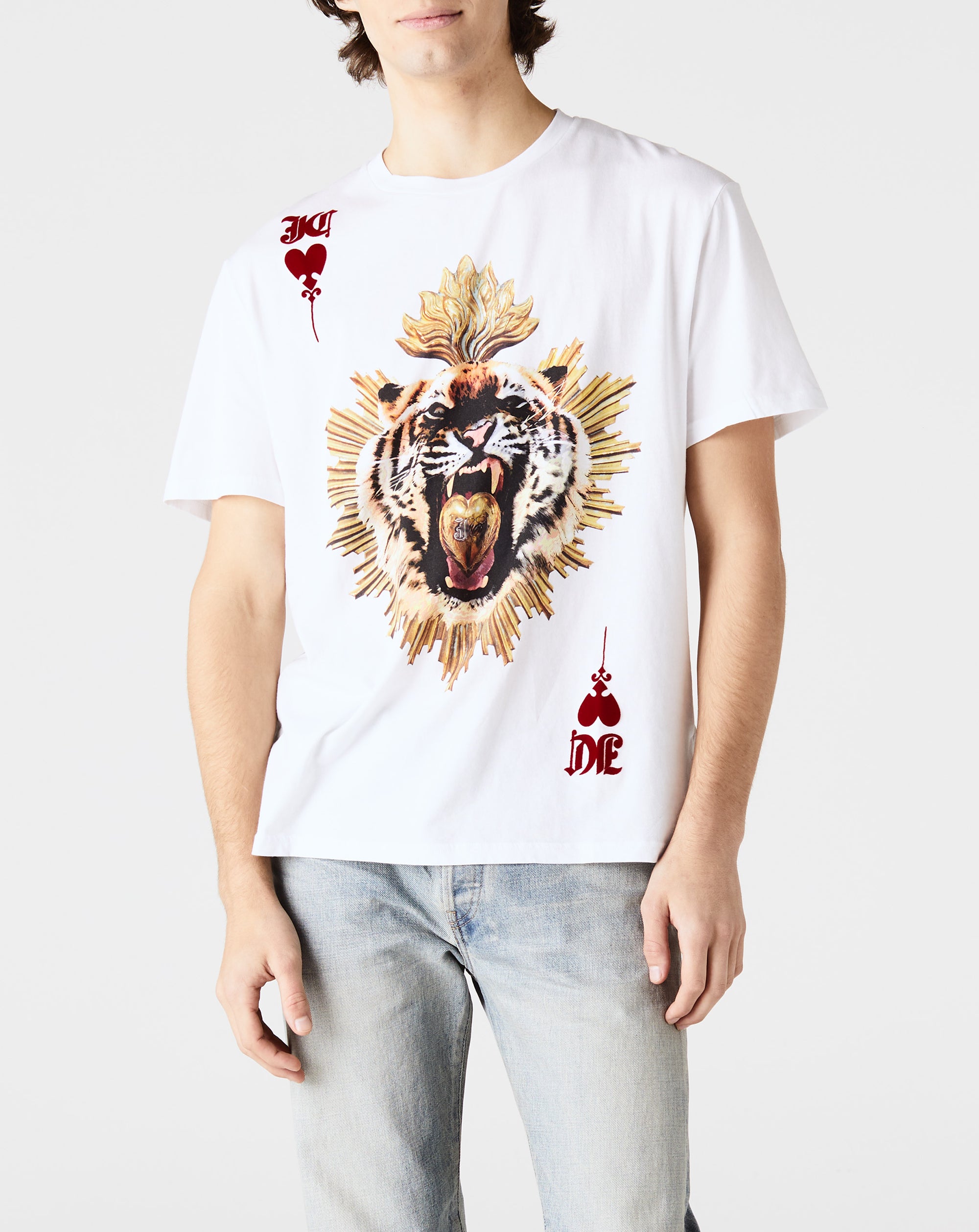 Just Cavalli Tiger King T-Shirt - Rule of Next Apparel