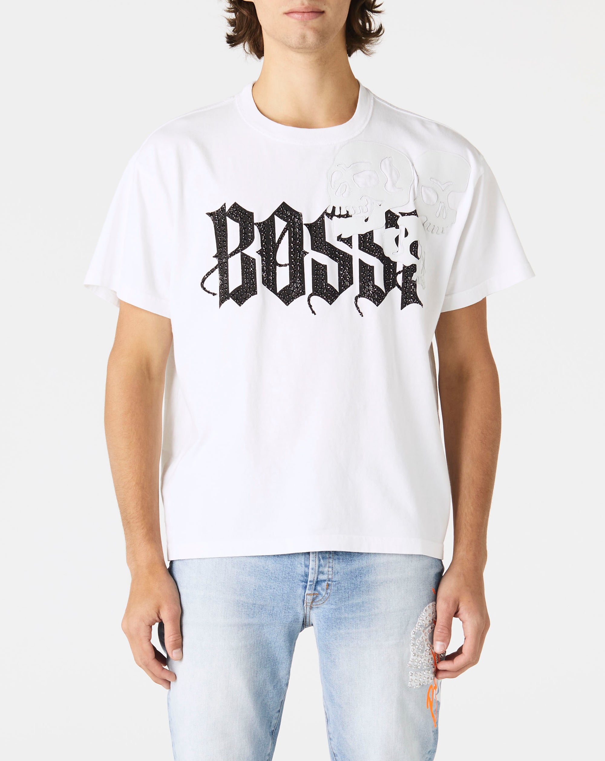 Bossi Applique Skull T-Shirt - Rule of Next Apparel