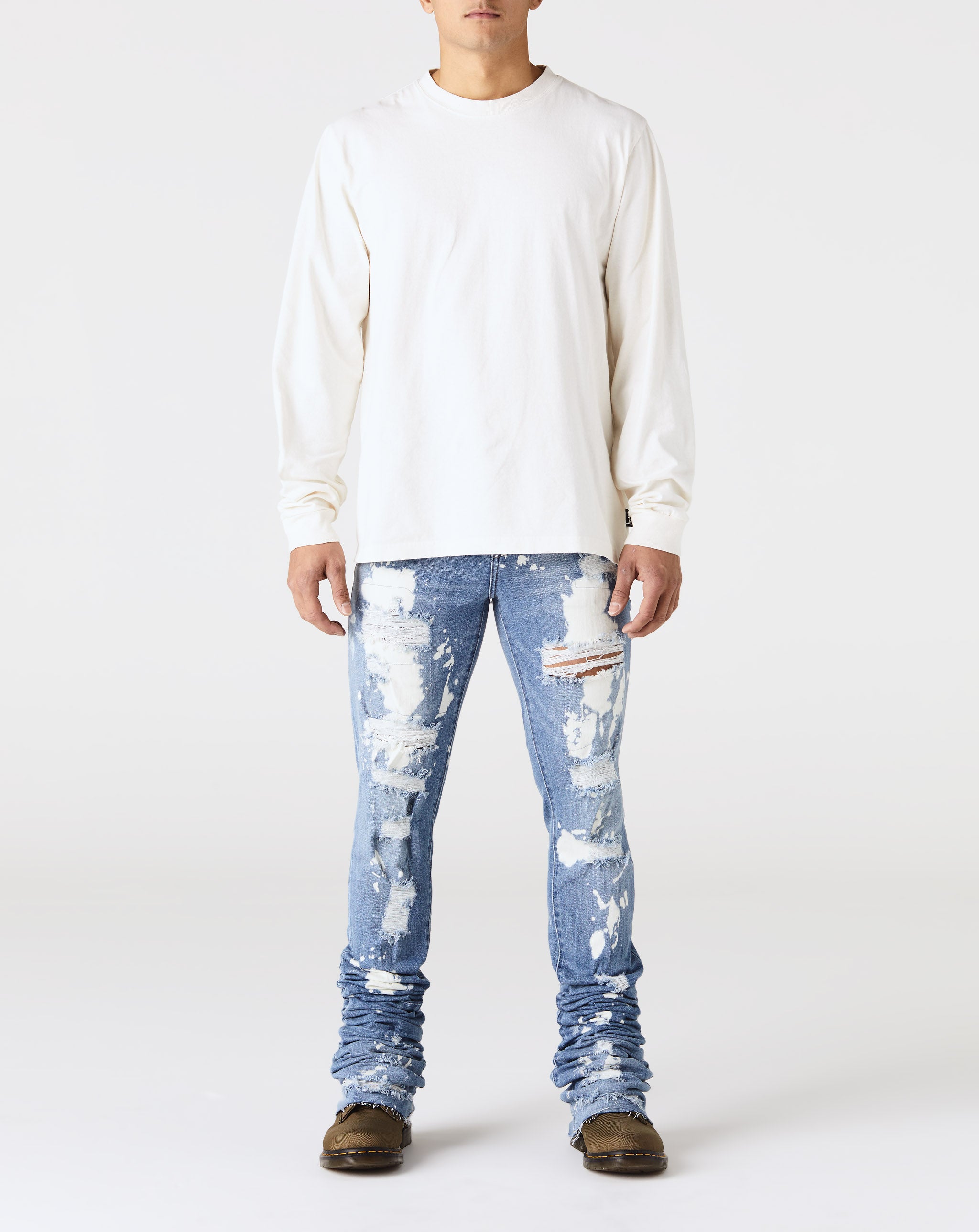 Si Tu Veux Denim Alix Super Stacked Jean - Rule of Next Apparel