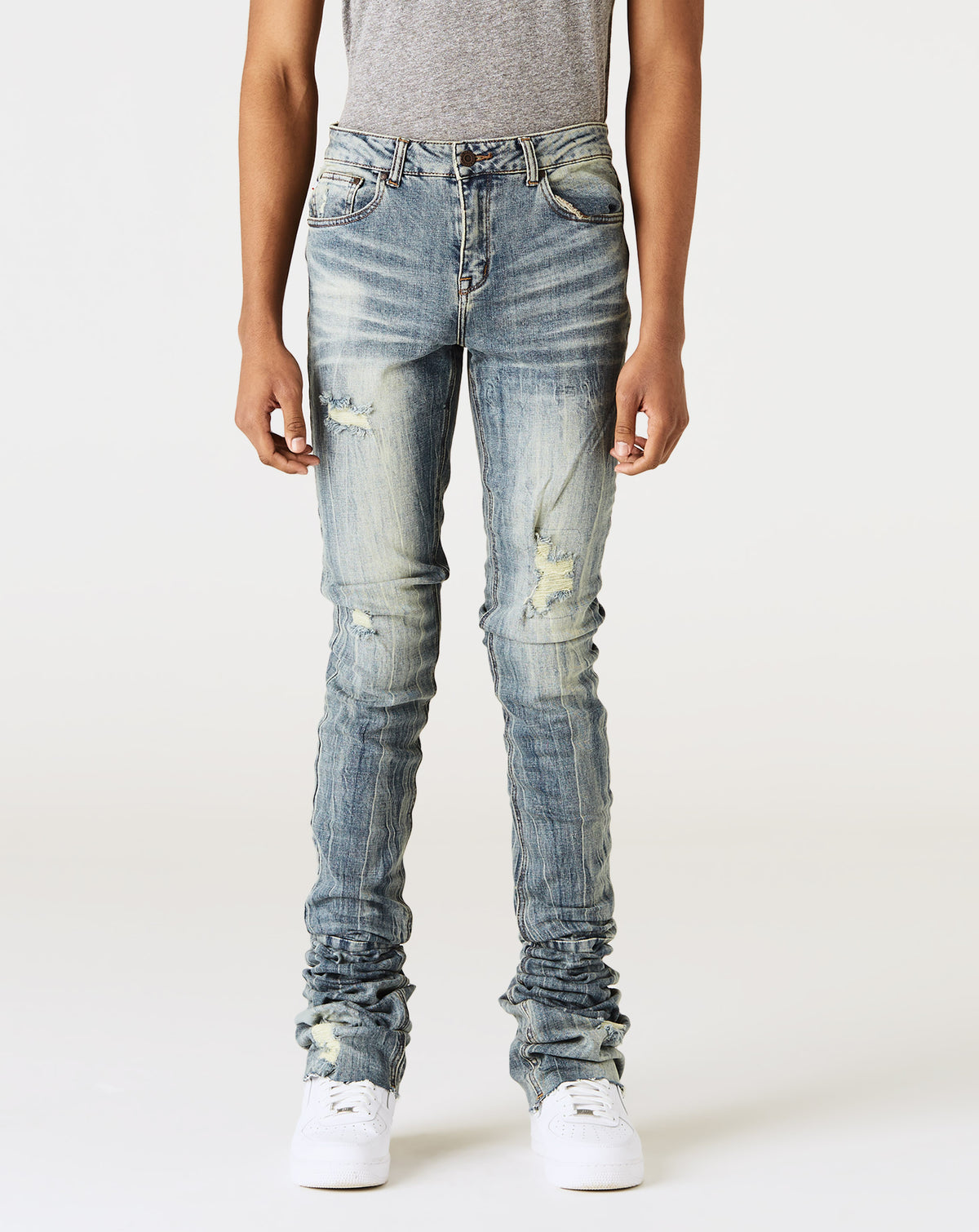 Si Tu Veux Denim Alix Super-Stacked Jean - Rule of Next Apparel