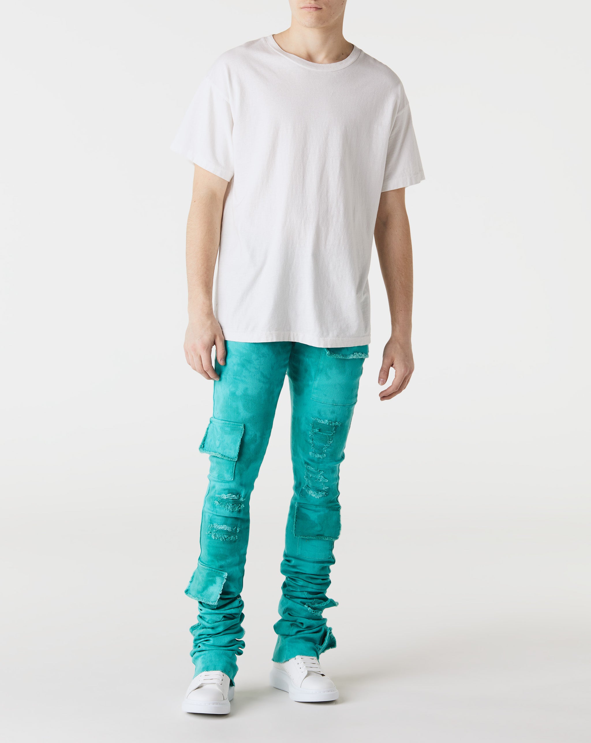 Si Tu Veux Denim Brutini Stacked Jeans. Underground Apparel. Rule of Next Streetwear.