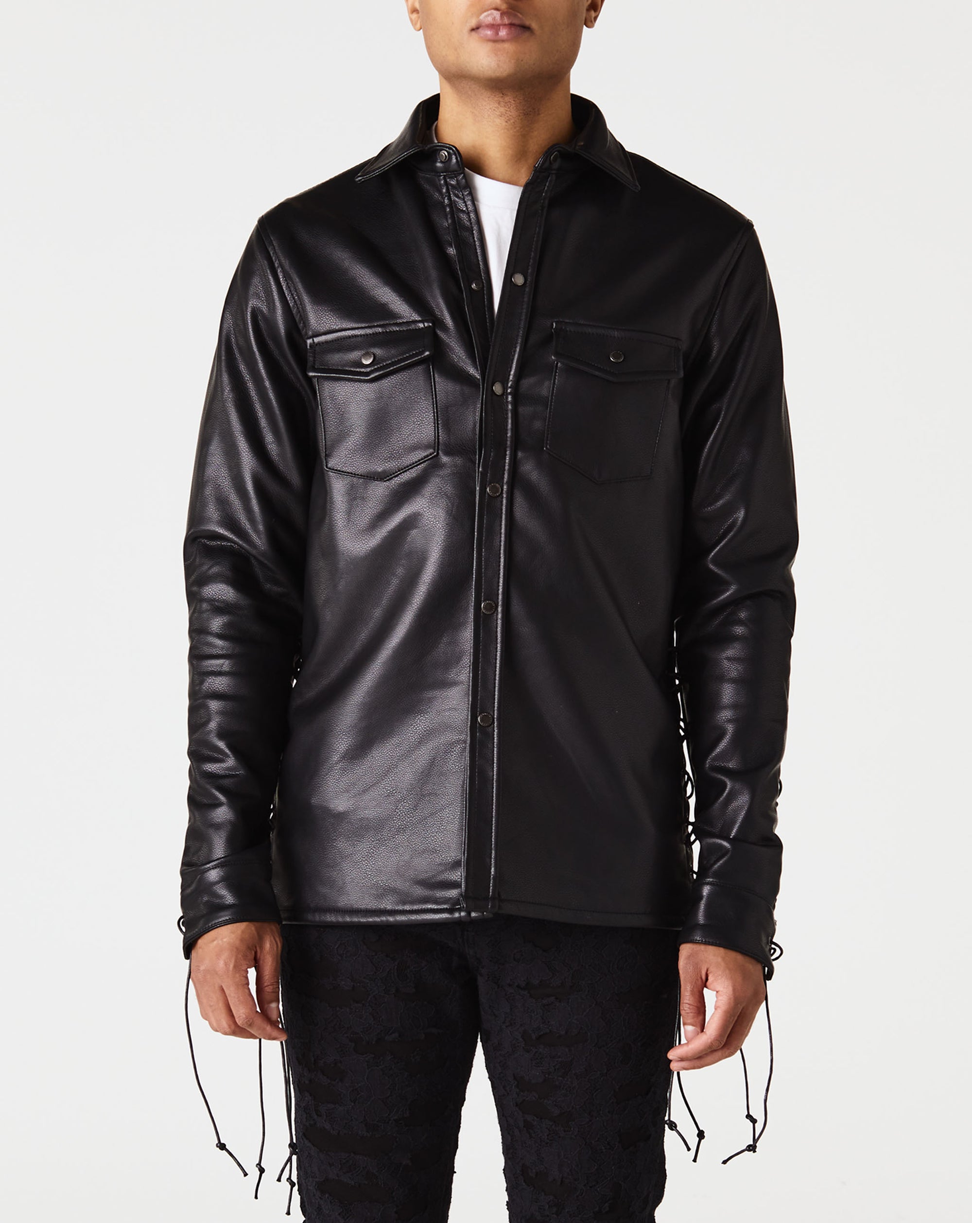VALABASAS Neo Pu Leather Jacket - Rule of Next Apparel