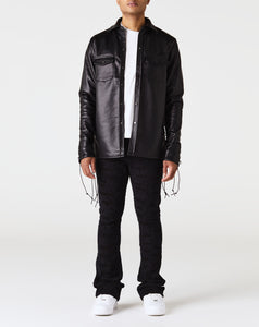 VALABASAS Neo Pu Leather Jacket - Rule of Next Apparel