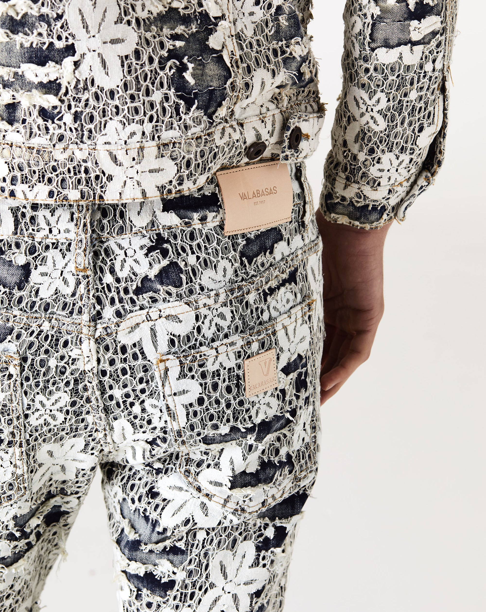 VALABASAS Blue Moon Denim Stacked - Rule of Next Apparel